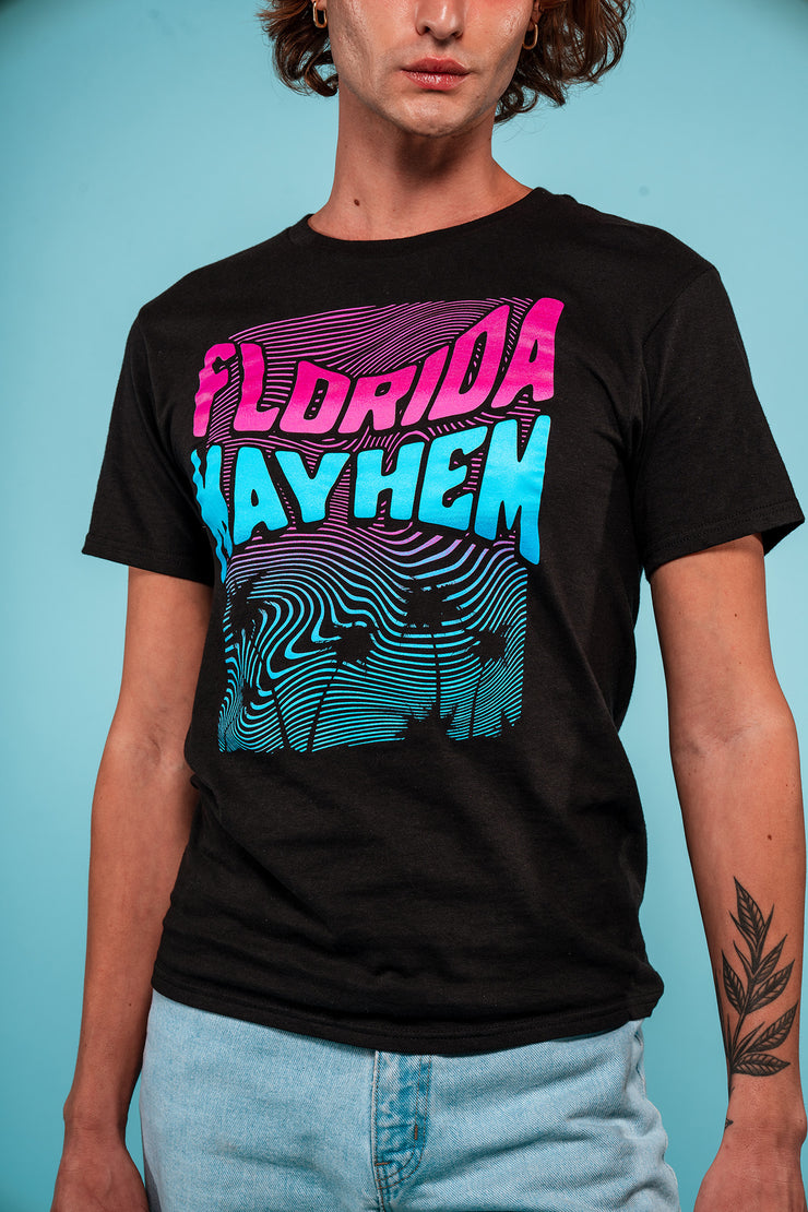 Florida Mayhem Beachside T-shirt, Black